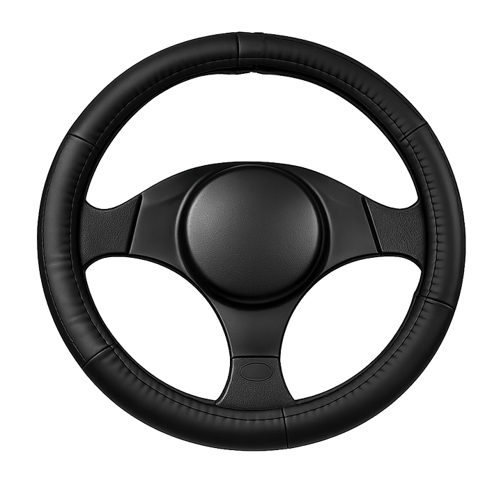 Cubre Volante Eco Cuero Negro Calidad Premium | Jj Group 1