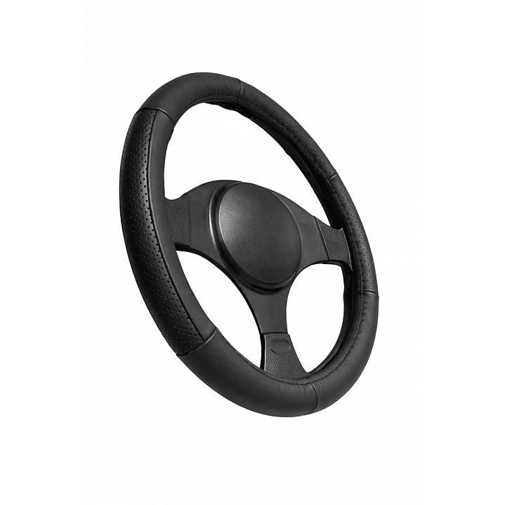 Cubre Volante Eco Cuero Negro Calidad Premium | Jj Group 3