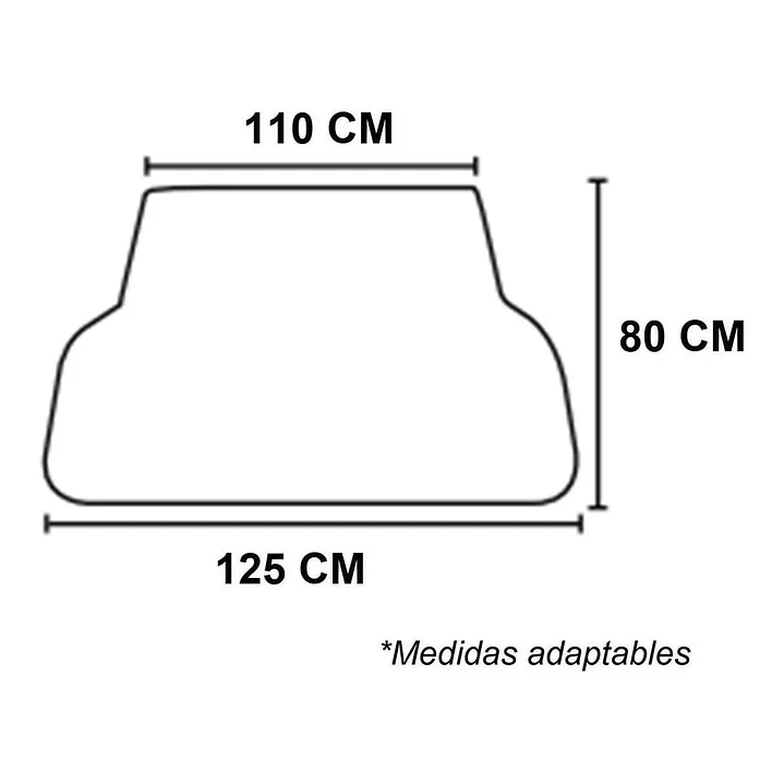 Piso Goma Maleta Maletero Para Autos Y Camionetas 2