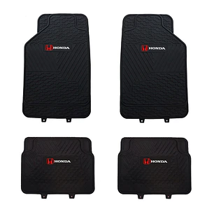 Pisos De Goma Marca Honda Para Vehículos 4 Piezas