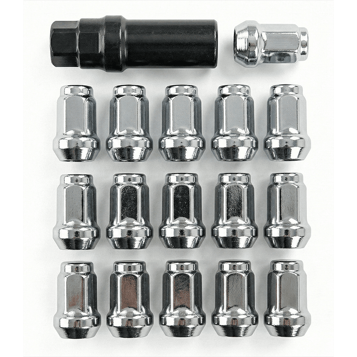 Set 16 Tuercas De Seguridad Colores Con Llave 12x1,25mm 1