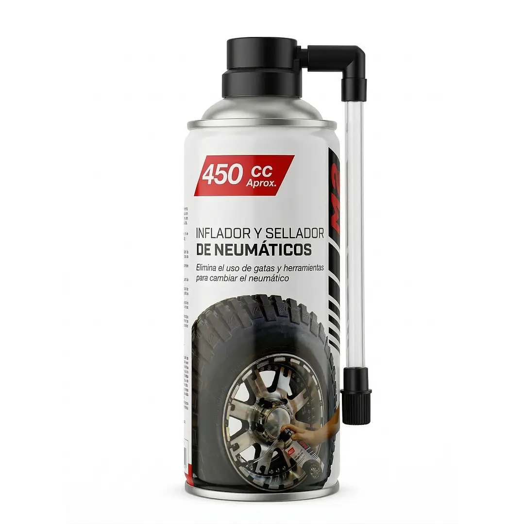 Sellador Y Inflador De Neumáticos M2 1