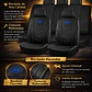 Fundas Asiento Hyundai Eco Cuero Negro – 9 Piezas Bordadas | JJ Group - Miniatura 2