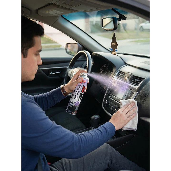 Silicona Automóvil Aroma Lavanda 480cc 3