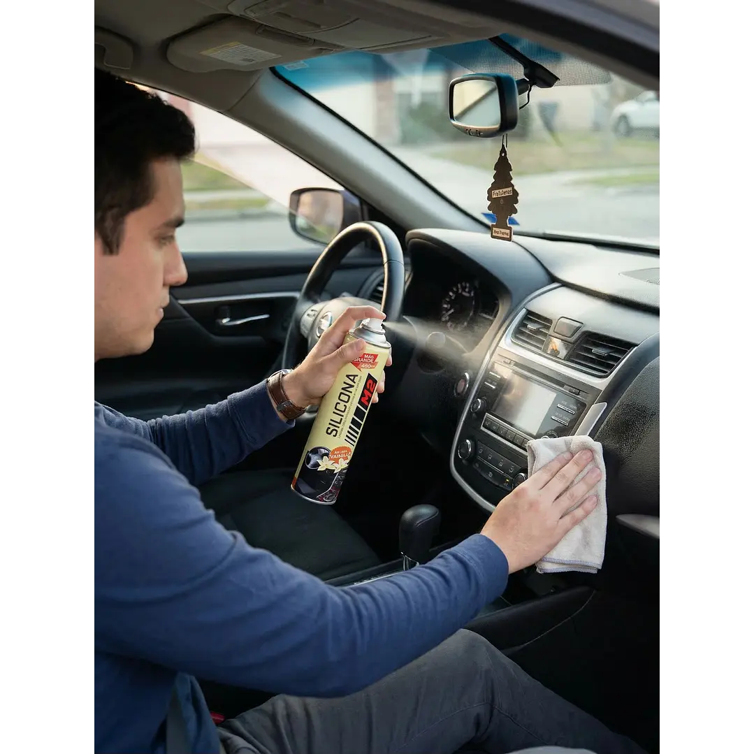 Silicona Automóvil Aroma Vainilla 480cc 3