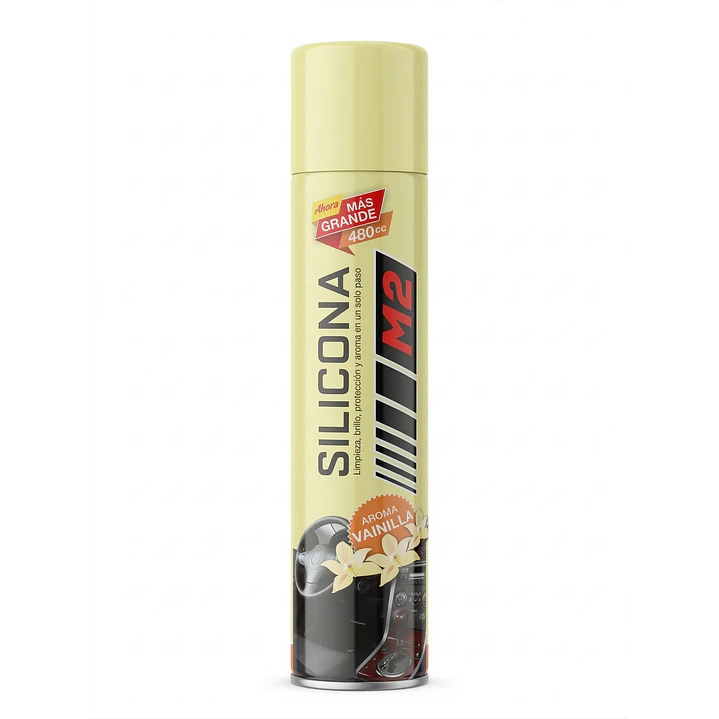 Silicona Automóvil Aroma Vainilla 480cc 1