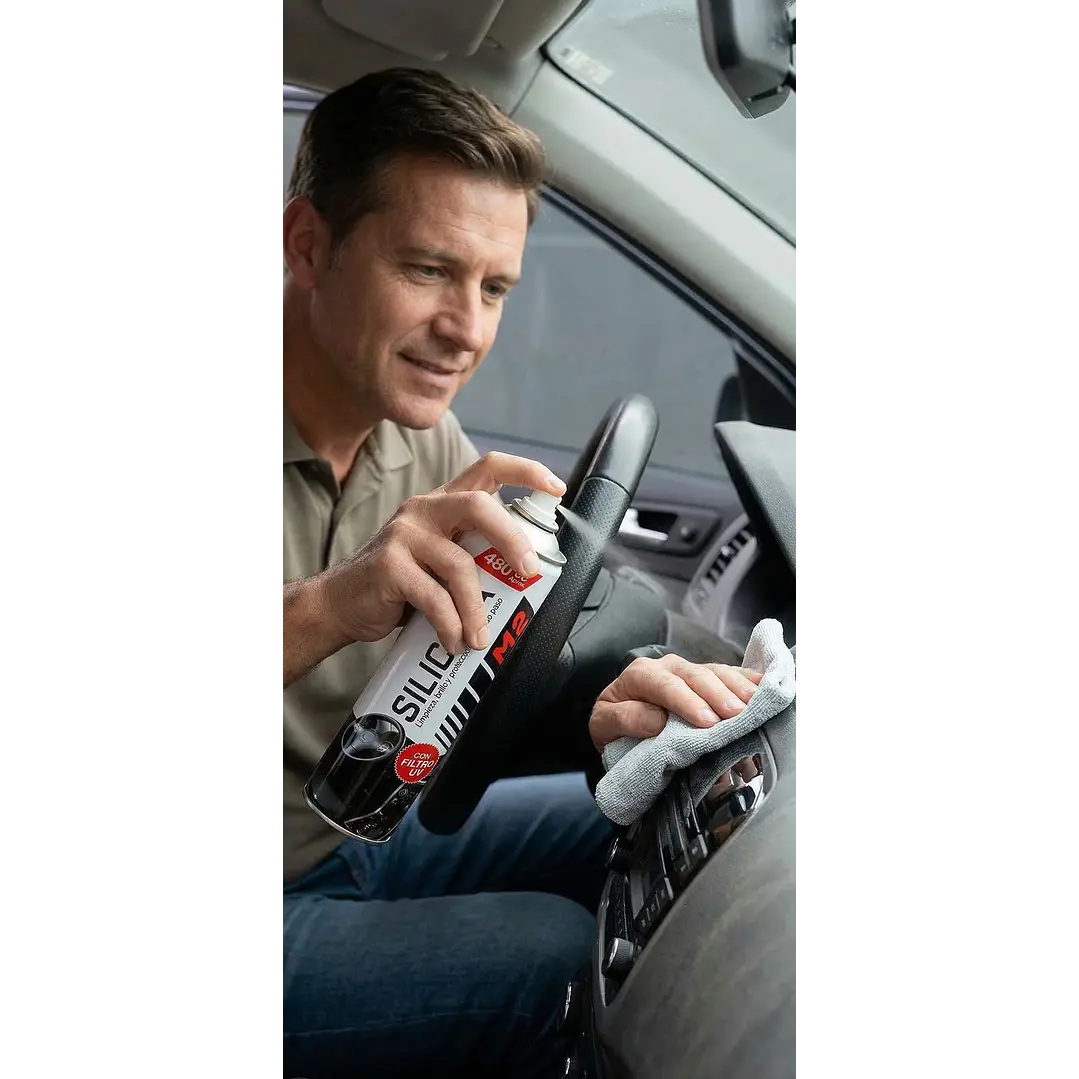 Silicona Automóvil Aroma Tradicional 480cc 3