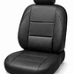 Fundas Cubre Asiento Universal Eco Cuero Negro // JJ Group - Miniatura 3