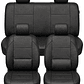 Fundas Cubre Asiento Universal Eco Cuero Negro // JJ Group - Miniatura 4