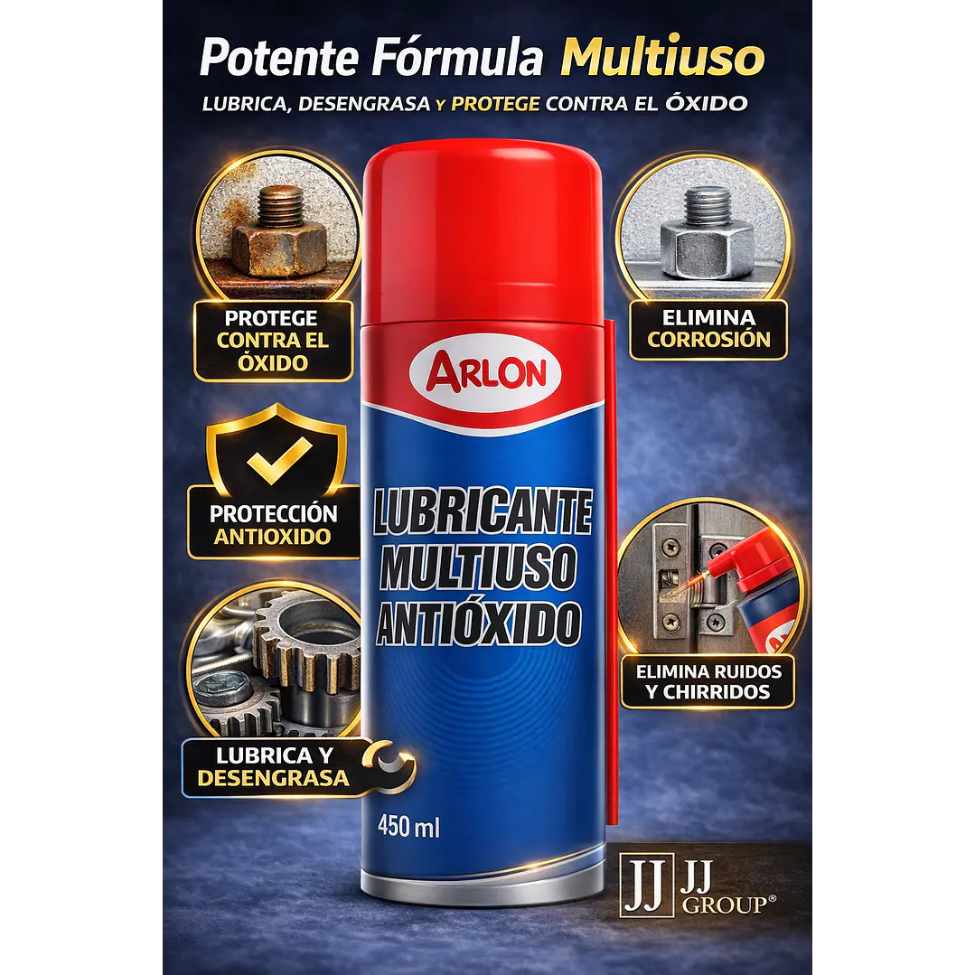 Lubricante Multiuso Antioxido Arlon 450 Ml 2