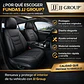 Fundas Cubre Asiento Auto Premium Luxury Negro // Jj Group - thumbnail 2
