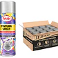 Pack 12 Latas De Pintura Spray Aerosol Varios Colores 500 Ml - Miniatura 9
