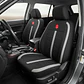Fundas Asiento Suzuki Tela Poliester Negro Gris | JJ Group - Miniatura 1