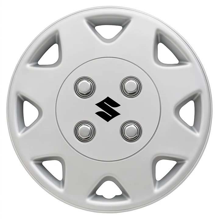 Set De Tapas Aro 12 Gris M2 Suzuki Maruti 1