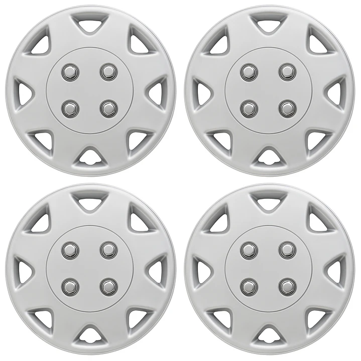 Set Tapas Para Vehiculo Aro 12 Universal Gris 2