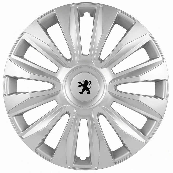 Set Tapas De Ruedas Peugeot Universal Aro 16  1