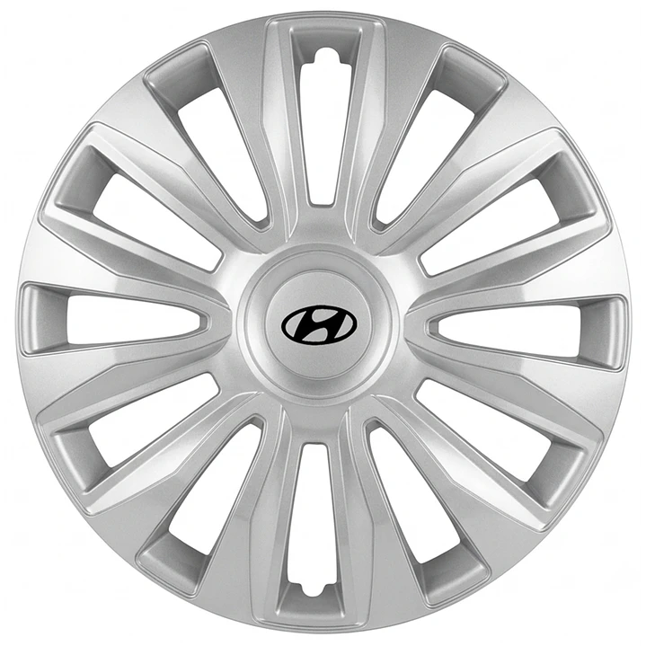 Set Tapas De Rueda Hyundai Alternativas Aro 16 1
