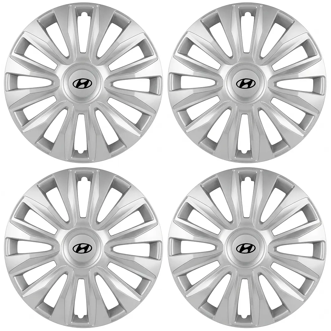 Set Tapas De Rueda Hyundai Alternativas Aro 16 2