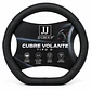 Funda Cubre Volante Tipo D Base Recta Eco Cuero - Miniatura 1