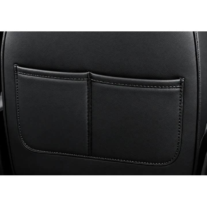 Fundas Cubre Asiento Auto Premium Luxury Negro  4