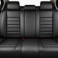 Fundas Cubre Asiento Auto Premium Luxury Negro  - Miniatura 3