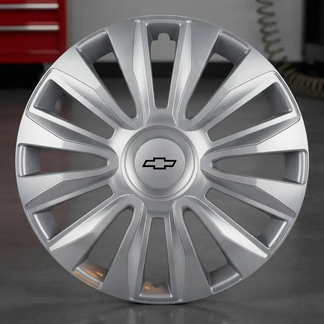 Set Tapas De Ruedas Chevrolet Universal Aro 16 6