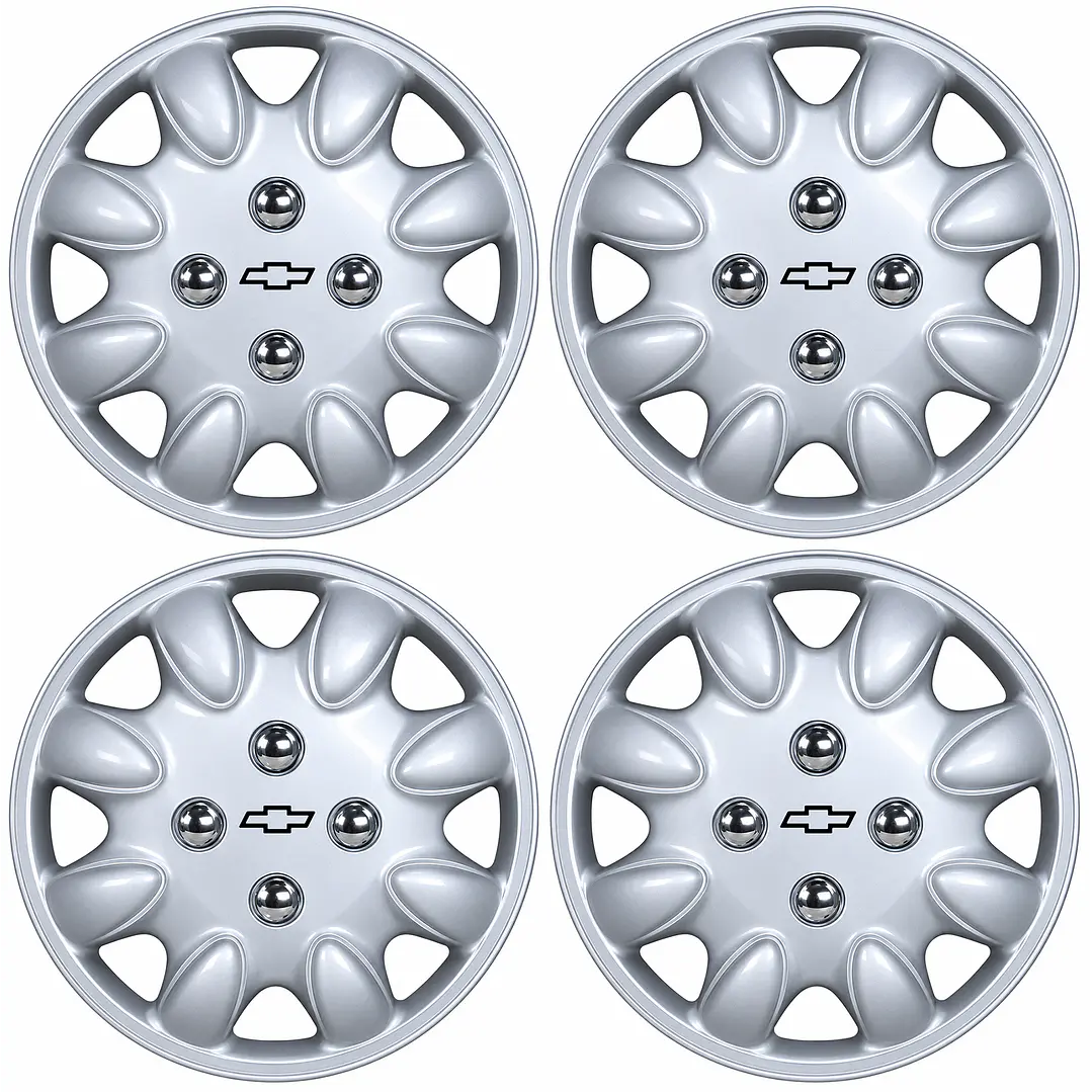 Set Tapas De Rueda Chevrolet Aro 12 2