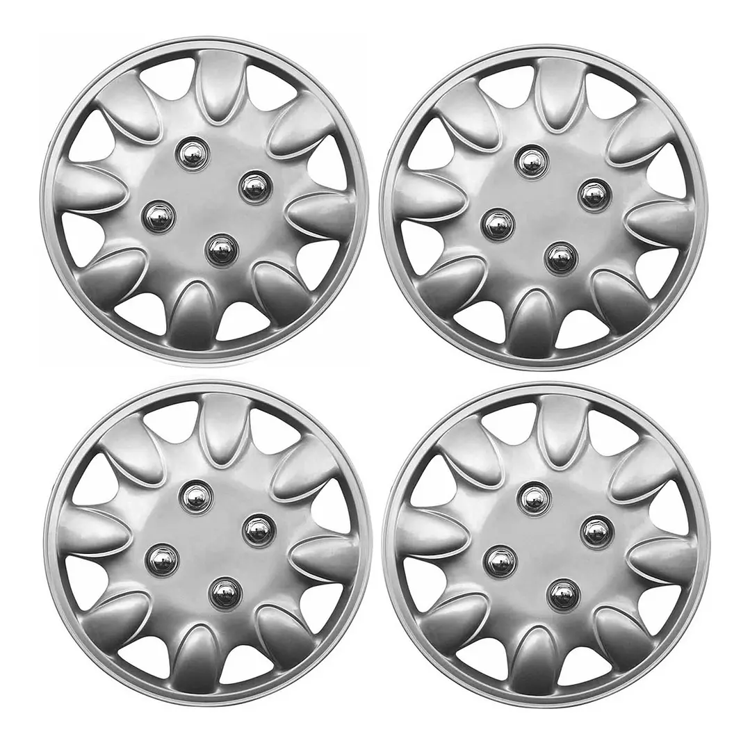 Set Tapas Para Vehiculo Aro 12 Universal Gris 2
