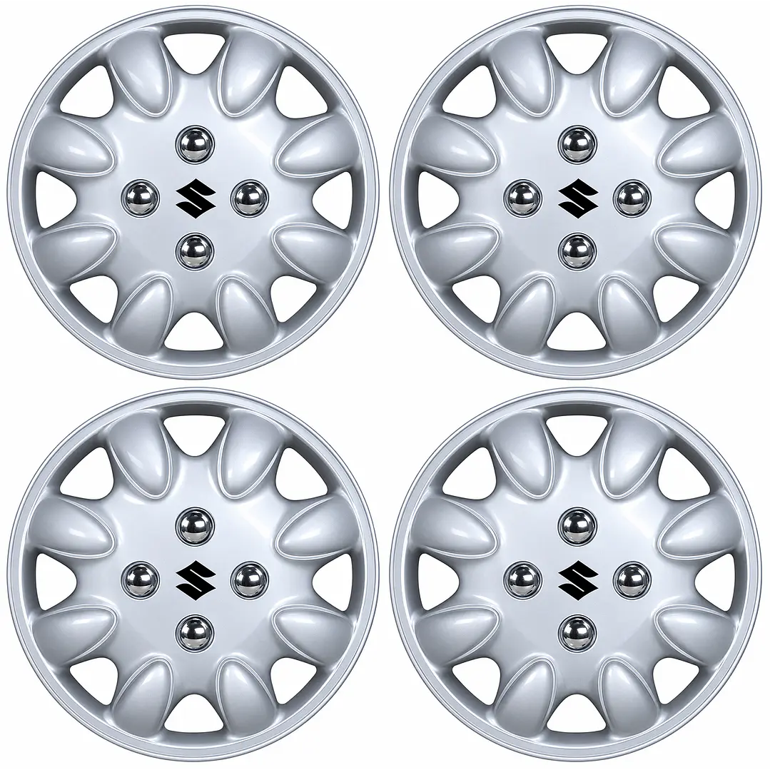 Set De Tapas De Rueda Suzuki Aro 12  2