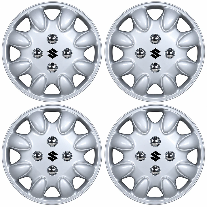 Set De Tapas De Rueda Suzuki Aro 12  2