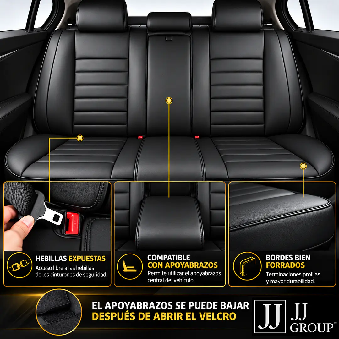Fundas Cubre Asiento Auto Chevrolet Premium Luxury 5