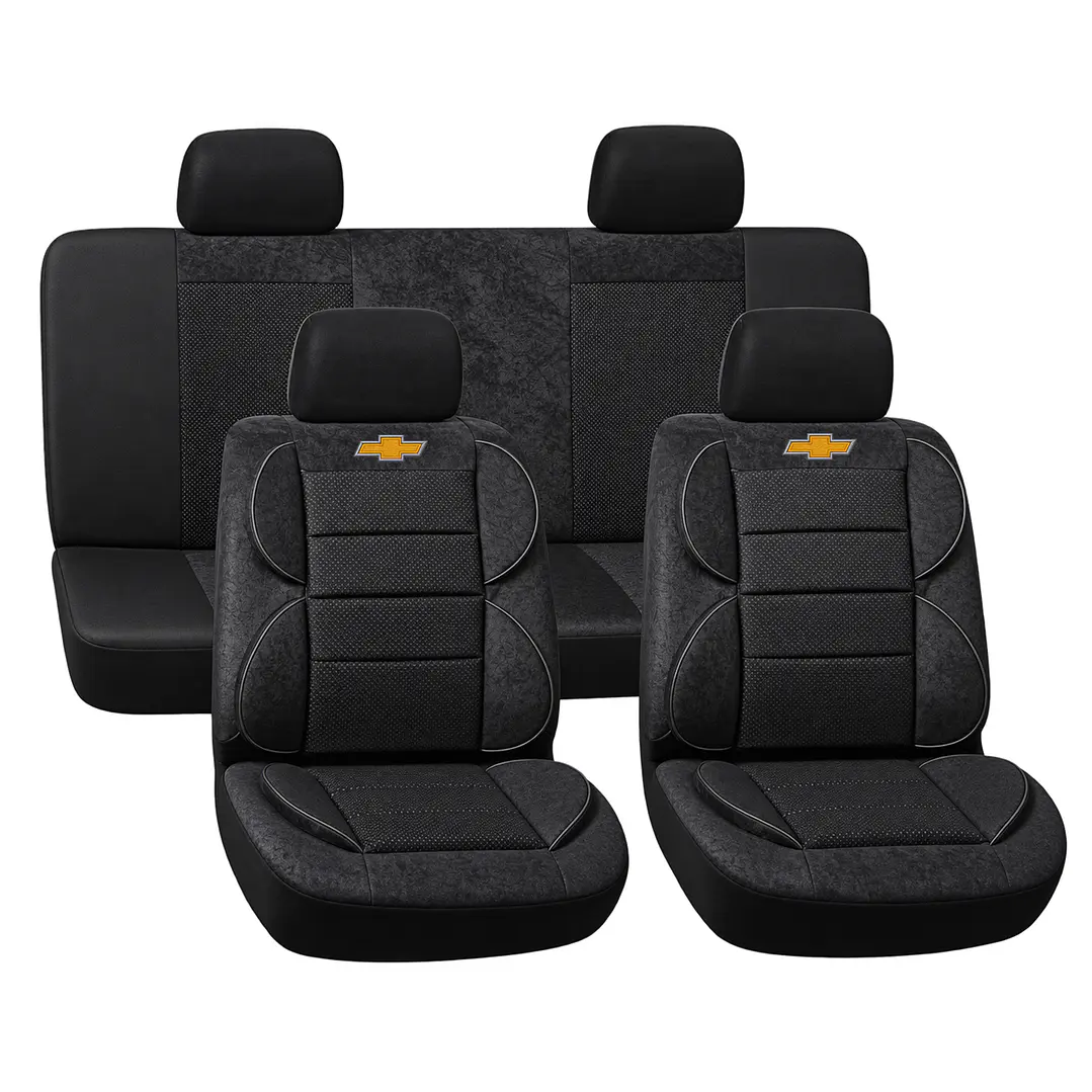 Fundas Cubre Asiento Auto Chevrolet Tela Acolchada 4