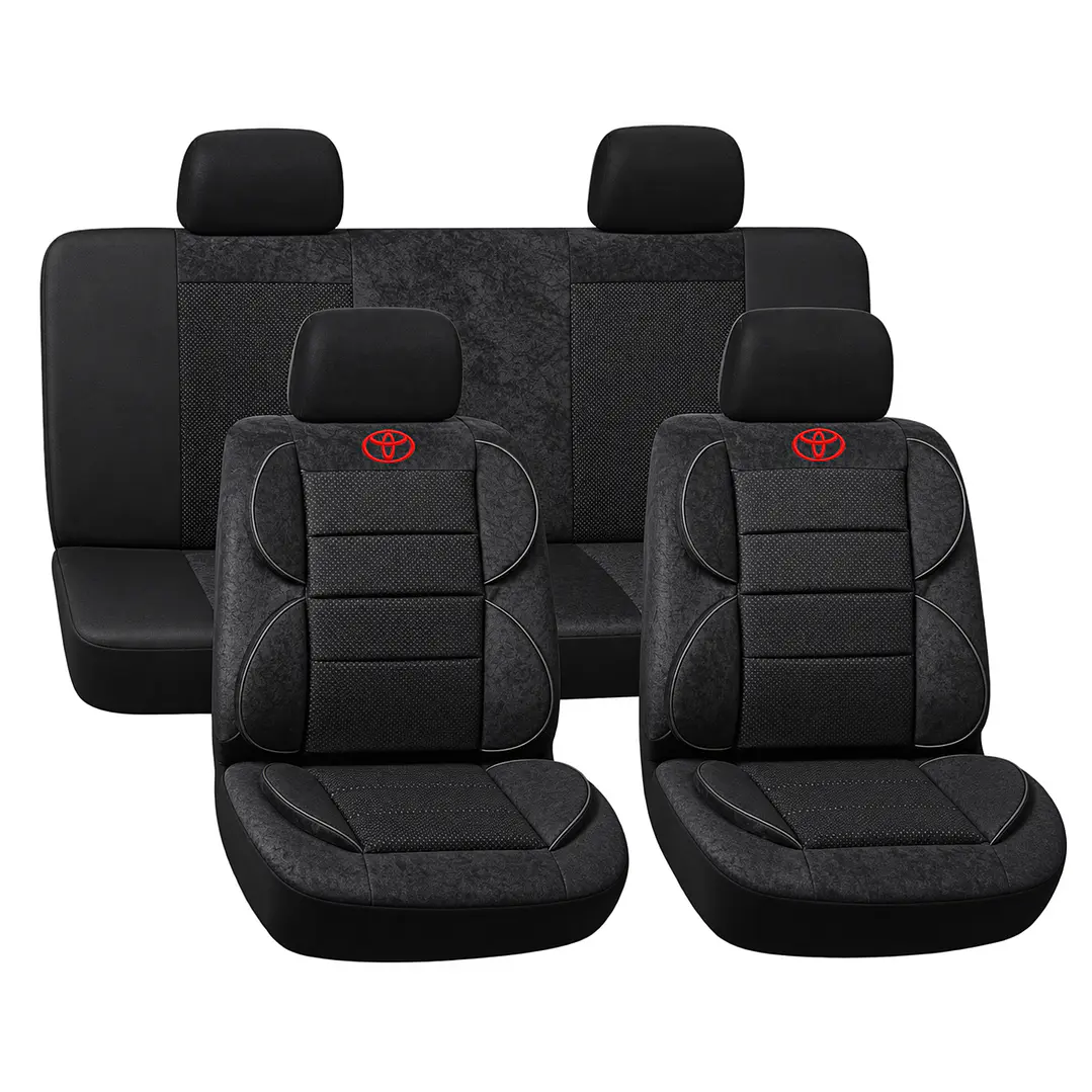 Fundas Cubre Asiento Auto Toyota Tela Acolchada 4