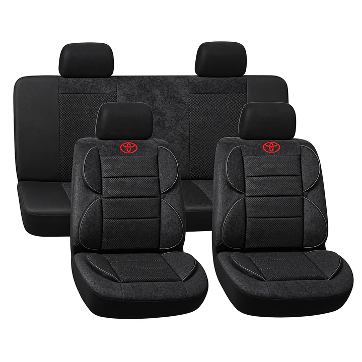 Fundas Cubre Asiento Auto Toyota Tela Acolchada 4