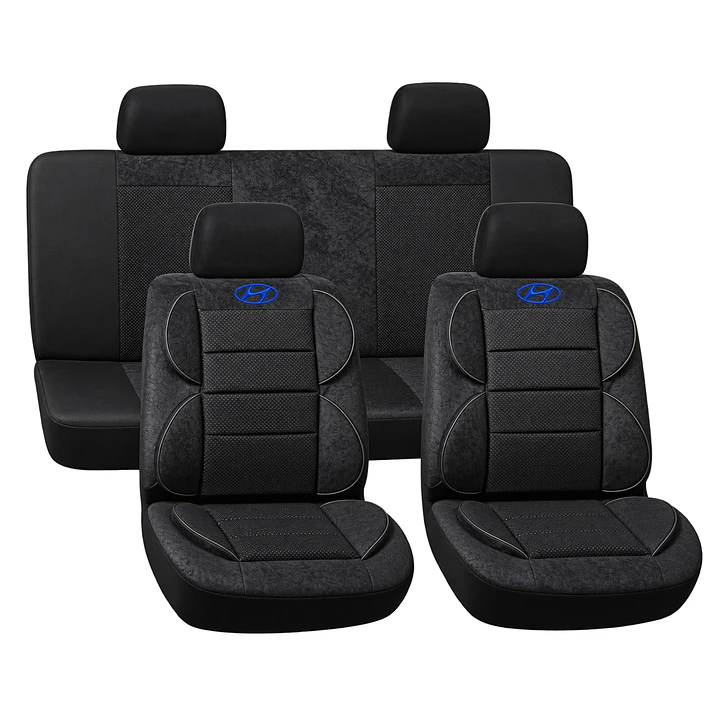 Fundas Cubre Asiento Auto Hyundai Tela Acolchada 4