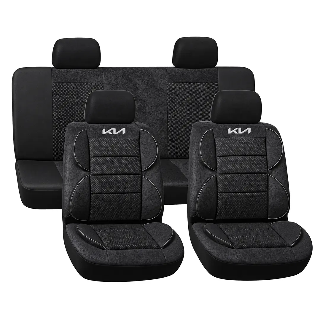 Fundas Cubre Asiento Auto Kia Tela Acolchada 4