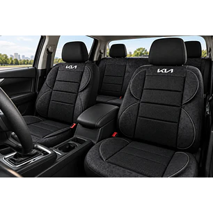 Fundas Cubre Asiento Auto Kia Tela Acolchada