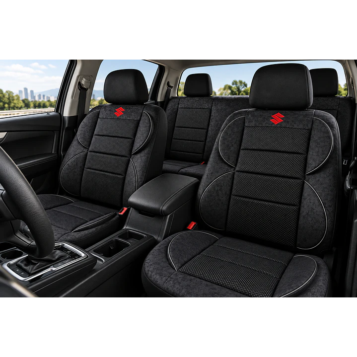 Fundas Cubre Asiento Auto Suzuki Tela Acolchada 1