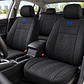Fundas Cubre Asiento Auto Hyundai Tela Negro - Miniatura 1