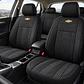 Fundas Cubre Asiento Auto Chevrolet Tela Negro - Miniatura 1