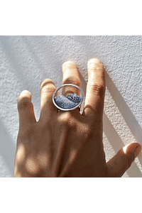 ANILLO CORDILLERA PLATA (A pedido)