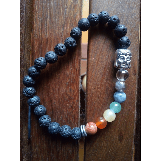 Pulseira lava/ 7 chakras