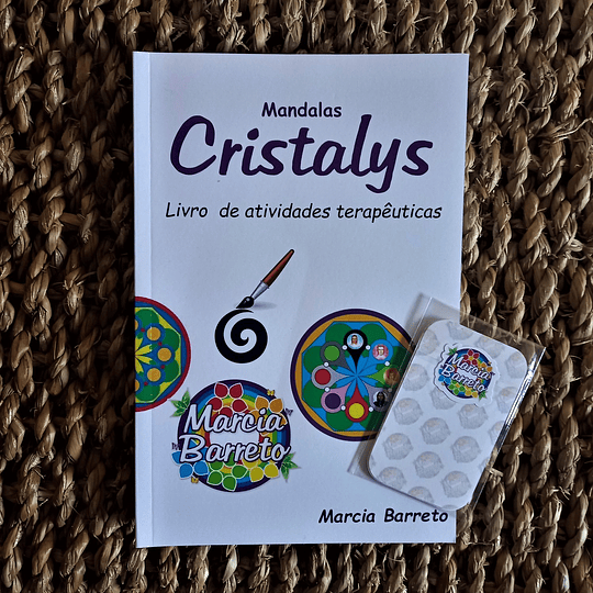 Mandalas Cristalys- Livro de atividades terapêuticas