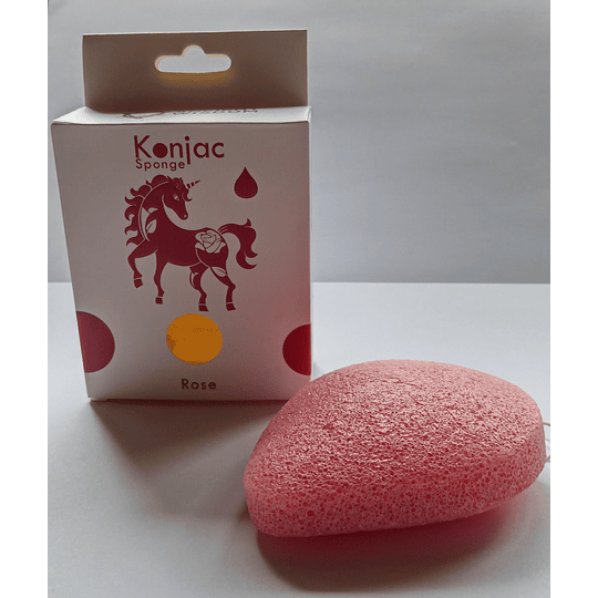 Esponja Konjac Rosas