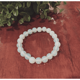 Pulseira de bolas opalite