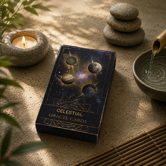 Cartas Oráculo do Atlas de Energia Celestial