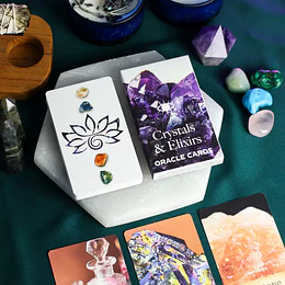 Cartas Oráculo Cristais e Elixires