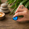 Coração labradorite de Madagáscar