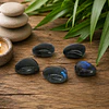 Coração labradorite de Madagáscar