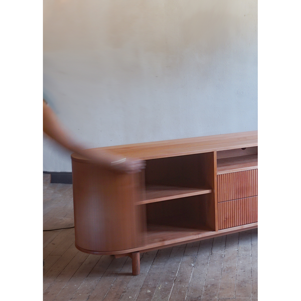 Rack para tocadiscos, equipos y vinilos